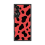 プレミアムスクエアケース［ Cow - Red ］