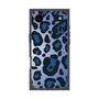 プレミアムスクエアケース［ Leopard - Blue ］