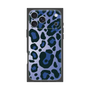 プレミアムスクエアケース［ Leopard - Blue ］