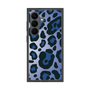 プレミアムスクエアケース［ Leopard - Blue ］