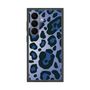 プレミアムスクエアケース［ Leopard - Blue ］