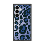 プレミアムスクエアケース［ Leopard - Blue ］