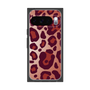 プレミアムスクエアケース［ Leopard - Red ］