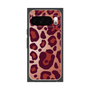 プレミアムスクエアケース［ Leopard - Red ］