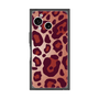 プレミアムスクエアケース［ Leopard - Red ］