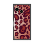 プレミアムスクエアケース［ Leopard - Red ］