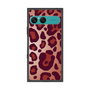 プレミアムスクエアケース［ Leopard - Red ］