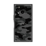 プレミアムスクエアケース［ Camouflage - Black ］