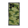 プレミアムスクエアケース［ Camouflage - Green ］