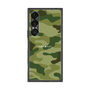 プレミアムスクエアケース［ Camouflage - Green ］