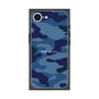 プレミアムスクエアケース［ Camouflage - Blue ］