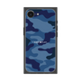 プレミアムスクエアケース［ Camouflage - Blue ］