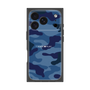プレミアムスクエアケース［ Camouflage - Blue ］