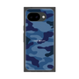 プレミアムスクエアケース［ Camouflage - Blue ］