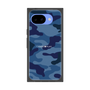 プレミアムスクエアケース［ Camouflage - Blue ］