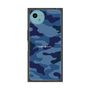 プレミアムスクエアケース［ Camouflage - Blue ］