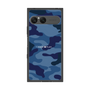 プレミアムスクエアケース［ Camouflage - Blue ］
