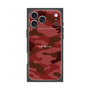 プレミアムスクエアケース［ Camouflage - Red ］