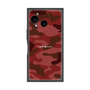 プレミアムスクエアケース［ Camouflage - Red ］