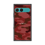 プレミアムスクエアケース［ Camouflage - Red ］