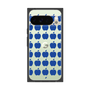 プレミアムスクエアケース［ Apple - Blue ］