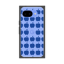 プレミアムスクエアケース［ Apple - Blue ］
