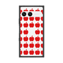プレミアムスクエアケース［ Apple - Red ］