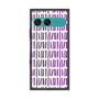 プレミアムスクエアケース［ Nordic - Purple ］