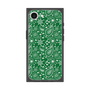 プレミアムスクエアケース［ ペイズリー - Green ］