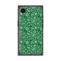 プレミアムスクエアケース［ ペイズリー - Green ］