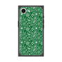 プレミアムスクエアケース［ ペイズリー - Green ］