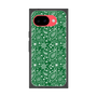 プレミアムスクエアケース［ ペイズリー - Green ］