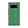 プレミアムスクエアケース［ ペイズリー - Green ］