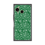 プレミアムスクエアケース［ ペイズリー - Green ］