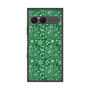 プレミアムスクエアケース［ ペイズリー - Green ］