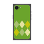プレミアムスクエアケース［ Nordic Argyle - Green ］