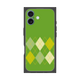 プレミアムスクエアケース［ Nordic Argyle - Green ］
