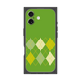 プレミアムスクエアケース［ Nordic Argyle - Green ］