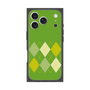 プレミアムスクエアケース［ Nordic Argyle - Green ］