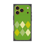 プレミアムスクエアケース［ Nordic Argyle - Green ］