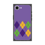 プレミアムスクエアケース［ Nordic Argyle - Purple ］