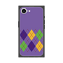 プレミアムスクエアケース［ Nordic Argyle - Purple ］
