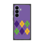 プレミアムスクエアケース［ Nordic Argyle - Purple ］