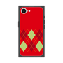 プレミアムスクエアケース［ Nordic Argyle - Red ］