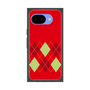 プレミアムスクエアケース［ Nordic Argyle - Red ］