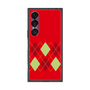 プレミアムスクエアケース［ Nordic Argyle - Red ］