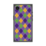プレミアムスクエアケース［ Argyle - Purple ］