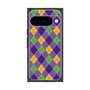 プレミアムスクエアケース［ Argyle - Purple ］