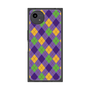 プレミアムスクエアケース［ Argyle - Purple ］