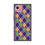プレミアムスクエアケース［ Argyle - Purple ］